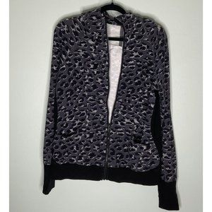EUC Lululemon Leopard Scuba Hoodie Size 12